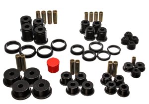 Jeep Comanche Suspension Bushing Kit - Energy Suspension - Hyper-Flex Master Bushing Set - Black - `84-`01